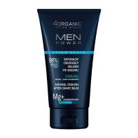 4Organic, Men Power, chłodzący balsam po goleniu, 150ml