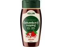 4Slim Cykoria Topping, płynna polewa z ekstraktu z cykorii i truskawek, 330g