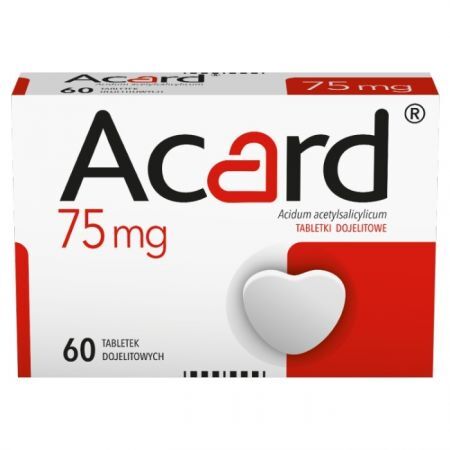 Acard 75mg, 60 tabletek