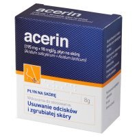 Acerin (195mg+98mg)/g, płyn na skórę, 8g