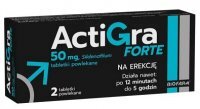 Actigra Forte 50mg, 2 tabletki