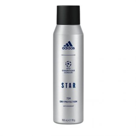 Adidas UEFA Champions League Star, antyperspirant 72h, spray, 150ml
