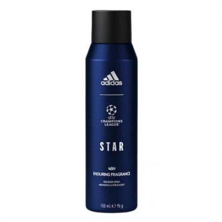 Adidas UEFA Champions League Star, dezodorant 48h, spray, 150ml