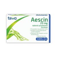 Aescin 20mg, 90 tabletek