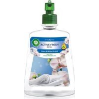 Air Wick 24/7 Active Fresh, wkład zapasowy do dyfuzora automatycznego, Linen & White Orchid, 228ml