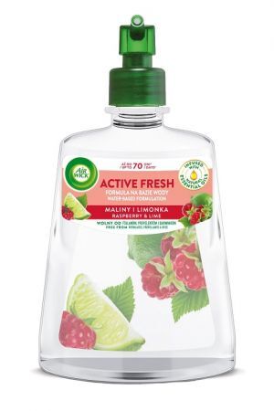 Air Wick 24/7 Active Fresh, wkład zapasowy do dyfuzora automatycznego, Raspberry & Lime, 228ml
