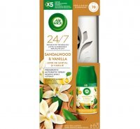 Air Wick Freshmatic, dyfuzor automatyczny z wkładem zapasowym, Sandalwood & Vanilla, 1 opakowanie