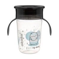 Akuku, kubek niekapek 360, Borsuk, A0671, po 9 miesiącu, 240ml