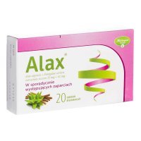 Alax (35mg+42mg), 20 tabletek