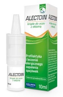 Alectoin, krople do oczu z ektoiną, 10ml