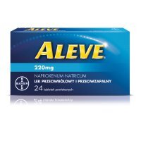Aleve 220mg, 24 tabletki