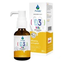 Aliness, Avital Witamina D3 Kids 400, krople, 30ml