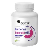Aliness, Berberine Sulphate 98%, 60 kapsułek