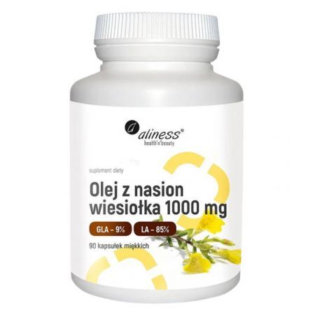 Aliness, Olej z nasion wiesiołka 1000mg, 90 kapsułek