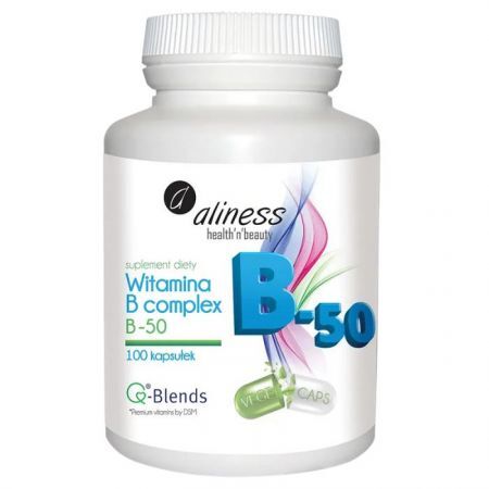 Aliness, Witamina B Complex B-50, 100 kapsułek