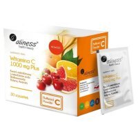 Aliness, Witamina C 1000mg Plus, 30 saszetek