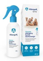 Allergoff, neutralizator alergenów kurzu domowego, spray, 400ml
