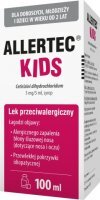 Allertec Kids 5mg/5ml, syrop, o smaku granatu, po 2 roku życia, 100ml