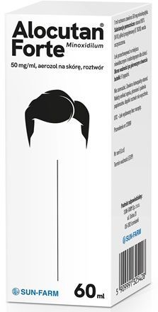 Alocutan Forte 50mg/ml, aerozol na skórę, 60ml