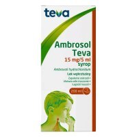Ambrosol Teva 15mg/5ml, syrop wykrztuśny, 200ml
