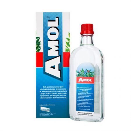 Amol, lek złożony, płyn doustny i na skórę, 100ml