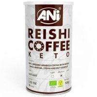 Ani, Reishi Coffee Keto, kawa rozpuszczalna z dodatkiem Reishi, 100g
