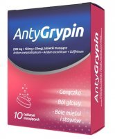 AntyGrypin (500mg+150mg+50mg), 10 tabletek musujących