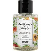 Anwen Brzoskwinia & Kolendra, łagodny mini szampon do włosów, 50ml