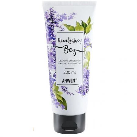 Anwen Nawilżający Bez, odżywka do włosów o różnej porowatości, 200ml
