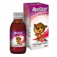 Apetizer Junior, syrop, smak malinowo-porzeczkowy, dla dzieci po 3 roku życia, 100ml