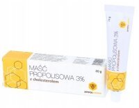 ApipolFarma, maść propolisowa 3%, z cholesterolem, 20g