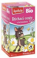 Apotheke, herbatka na drogi oddechowe rumiankowa, dla dzieci i niemowląt od 9 miesiąca życia, 20 saszetek
