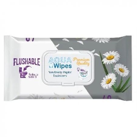 Aqua Wipes, papier toaletowy mokry, 40 sztuk
