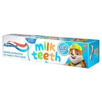 Aquafresh Milk Teeth, pasta do zębów, dla dzieci w wieku 0-2 lat, 50ml