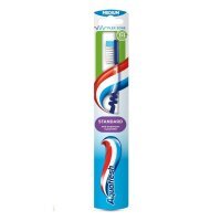 Aquafresh Standard, szczoteczka do zębów, medium, 1 sztuka