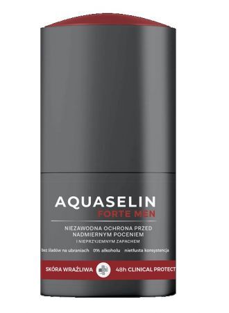 Aquaselin Forte Men, antyperspirant roll-on przeciw nadmiernej potliwości, skóra wrażliwa, 50ml