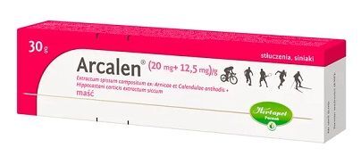 Arcalen (20mg+12,5mg)/g, maść, 30g
