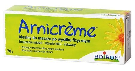 Arnicreme, krem do masażu po wysiłku fizycznym, 70g
