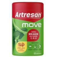 Artresan Move, żelki o smaku ananasowym, 150g