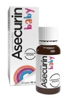 Asecurin Baby, krople doustne dla niemowląt od urodzenia, 10ml