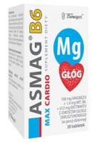 Asmag B6 Max Cardio, 30 tabletek