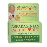 Asparaginian Cardio Duo, 50 tabletek