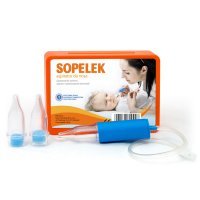 Aspirator do nosa Sopelek, 3 końcówki, 3 filtry