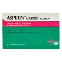 Aspirin Cardio 100mg, 30 tabletek dojelitowych