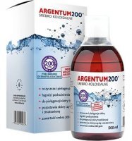 Aura Herbals, Argentum 200, srebro koloidalne, 200ppm, tonik, 500ml