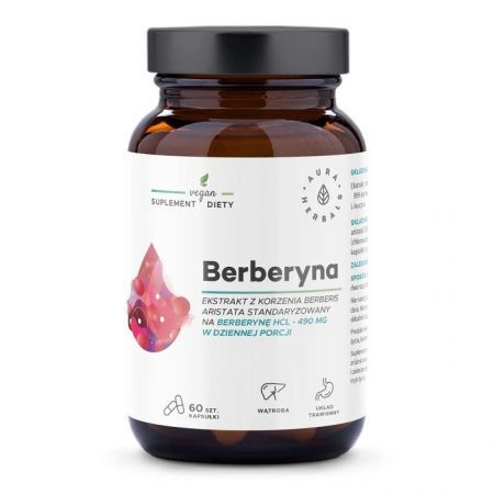 Aura Herbals, Berberyna, 60 kapsułek