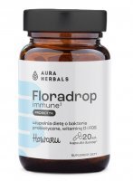 Aura Herbals, Floradrop immune, 20 kapsułek