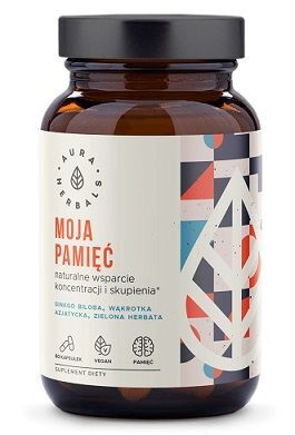 Aura Herbals, Moja Pamięć, Koncentracja i Skupienie, 60 kapsułek