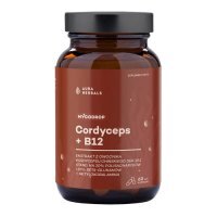 Aura Herbals, Mycodrop, Cordyceps + B12, 60 kapsułek