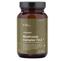 Aura Herbals, Mycodrop Mushroom Complex 7w1, 60 kapsułek